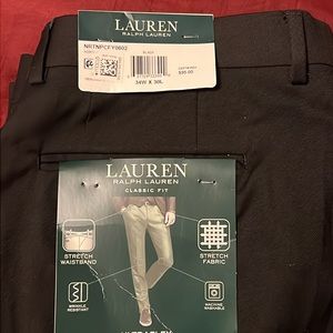 Ralph Lauren classic fit ultra flex dress pants (new with tags)